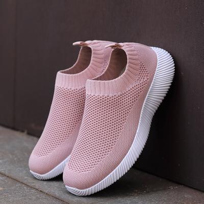 Buty damskie, Oddychające buty sportowe do biegania, Lekkie buty siatkowe na zewnątrz, Wsuwane buty płaskie do chodzenia 2025 Tenis Masculino