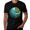 Happy Earth Day 2024 Its My Birthday Born On Earth Day Fun Tshirt Daily Work Short Sleeve Top