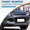 Fog Light Grill Cover Frame Lamp Shade Under Front Bumper for Ford Escape/Kuga 2013 2014 2015 2016 DV45-17K947-A DV45-17K946-A DV45-17K945-B (Grille