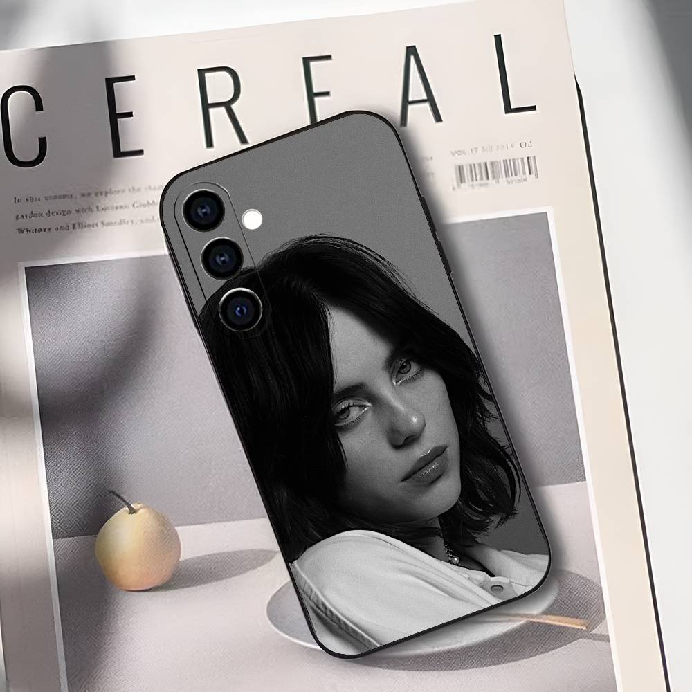 

Чехол для телефона Singer B-Billie Eilish Силиконовый Мягкий Для Samsung Galaxy A73,A72,A71,A70,A53,A52,A51 Samsung a70