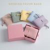 Fashion Jewelry Box with Vibrant Leather Pouch Perfect for Wedding and Holiday Present Presentation Leather Jewelry Bag