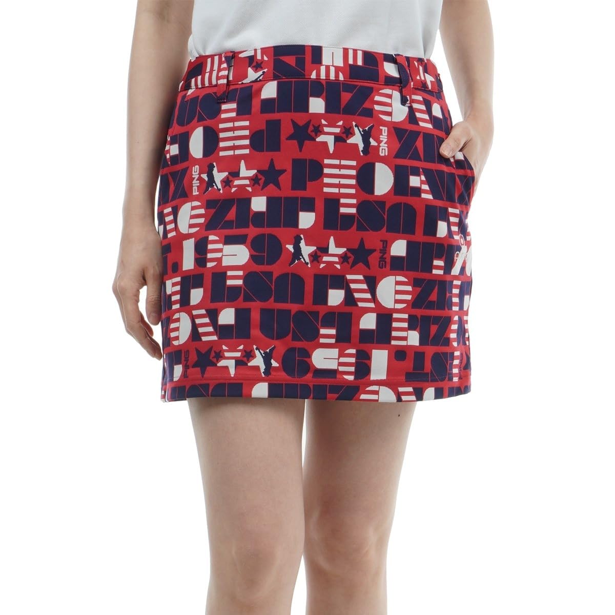 

Ping Apparel Women s Golf Skirt (USA Pattern, All-Way Stretch, Co-ordination Compatible) 622-4134306 090_Pink M