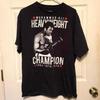 Muhammad Ali Heavyweight Champion T-Shirt - XL - Black Unisex T-Shirt