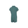 Puma Ss21 Zipper  Women Jumpsuit Green 532849-45
