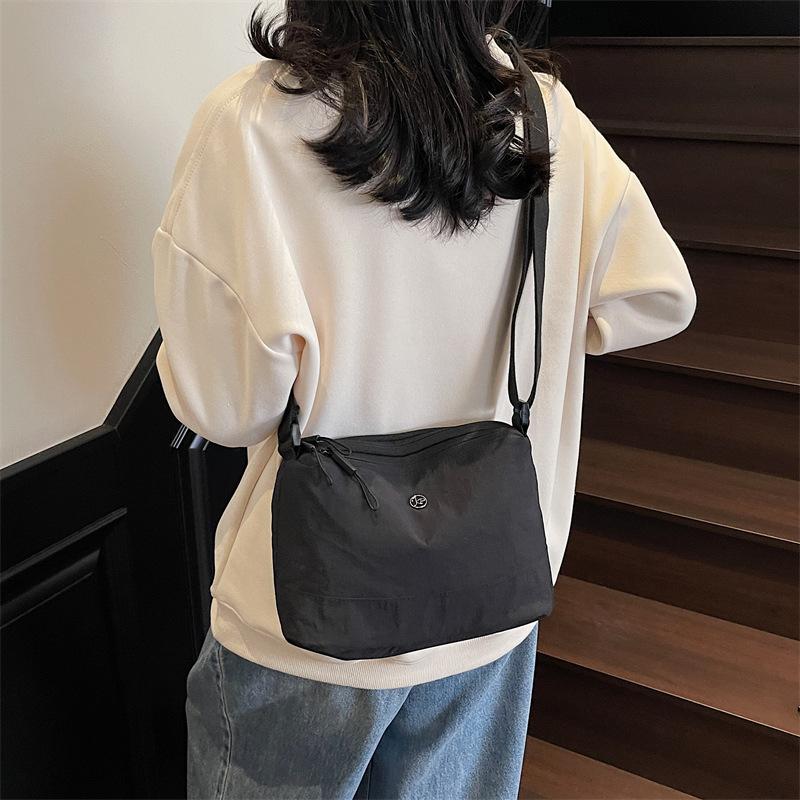 Multi-Layer Pocket Bag Trendy Multi-Functional Casual Versatile Waterproof Portable Fashion Shoulder Messenger Cloth Bag Women