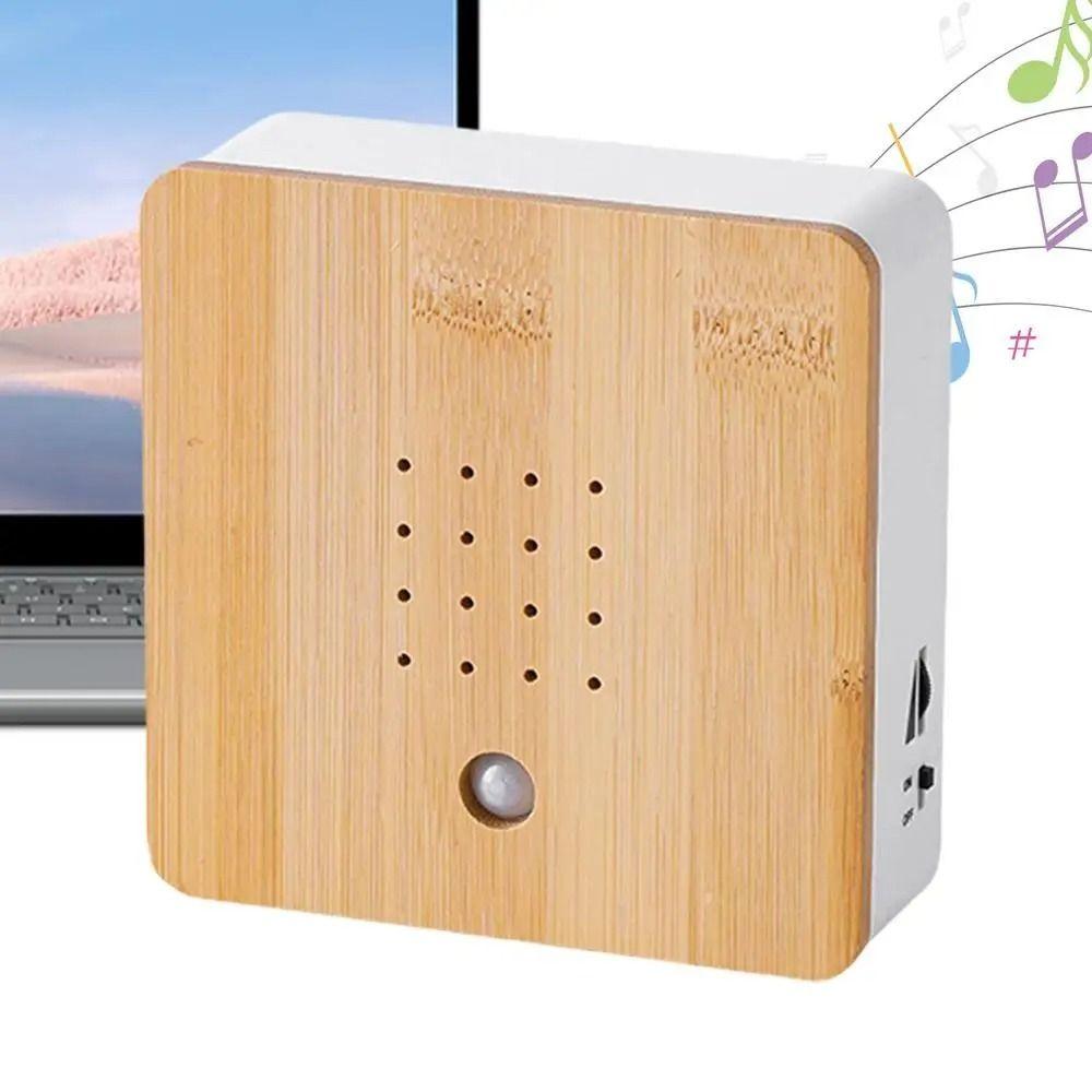 Mini Singing Bird Box Portable Motion Sensor New Smart Animal Noise Machine  Fireplace