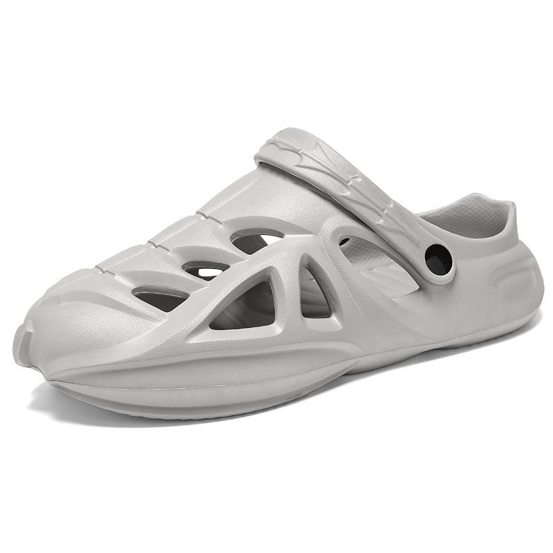 Men s Breathable Hollow-Out Outdoor Beach and Home Sandals EU 42