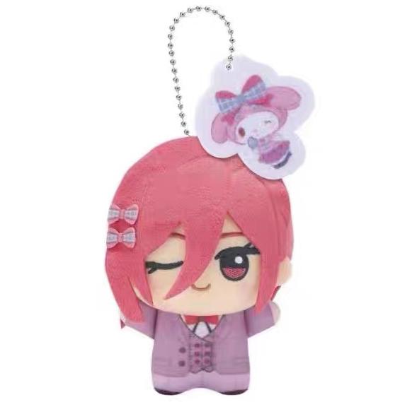 Blue Lock Plush Doll Toy BLK Nagi Seishiro Anime Plushies Pendant KeyChain Mikage Reo Stuffed Bag Pendant For Gift