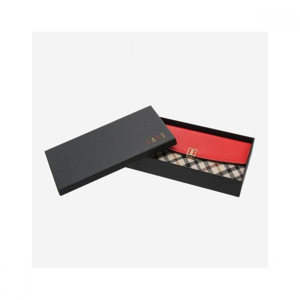 Daks 3 Fold Wallet Red Check Dcwa9e401r2