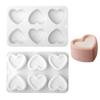 Silicone Cake Mold Square Heart Shapes Mousse Chocolate Desserts Mold Cake Pan Muffin Mold Flexible Baking Tools