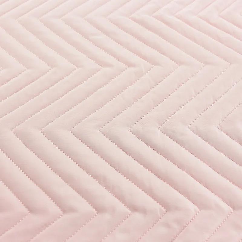 

75D Quilted Embroidered Polyester Dyed Embroidery Fabric Embroidered Fabric DIY Memory Imitation Luggage Bags Shoes Hats 100x140cm рожевий