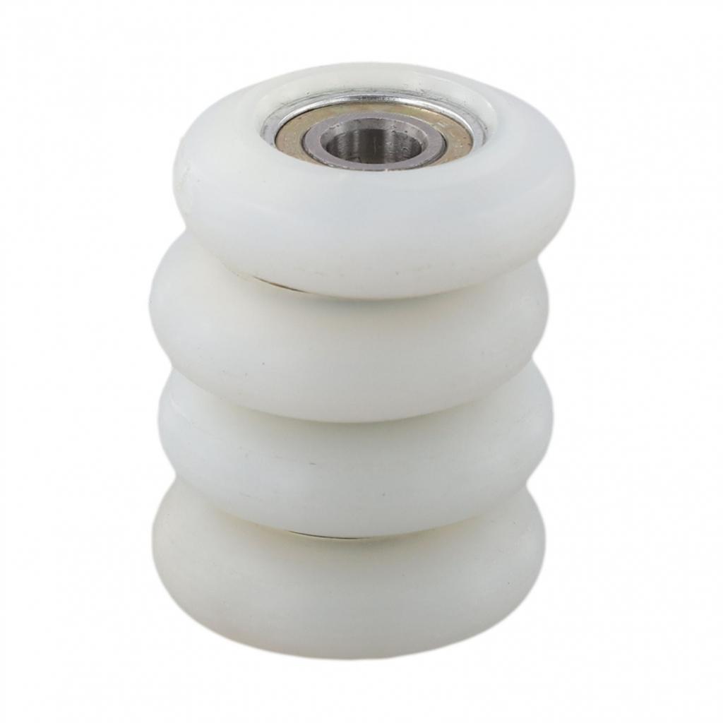 For romaskin Deler 34mm Setehjul Lager Remskive Pakke med Fire