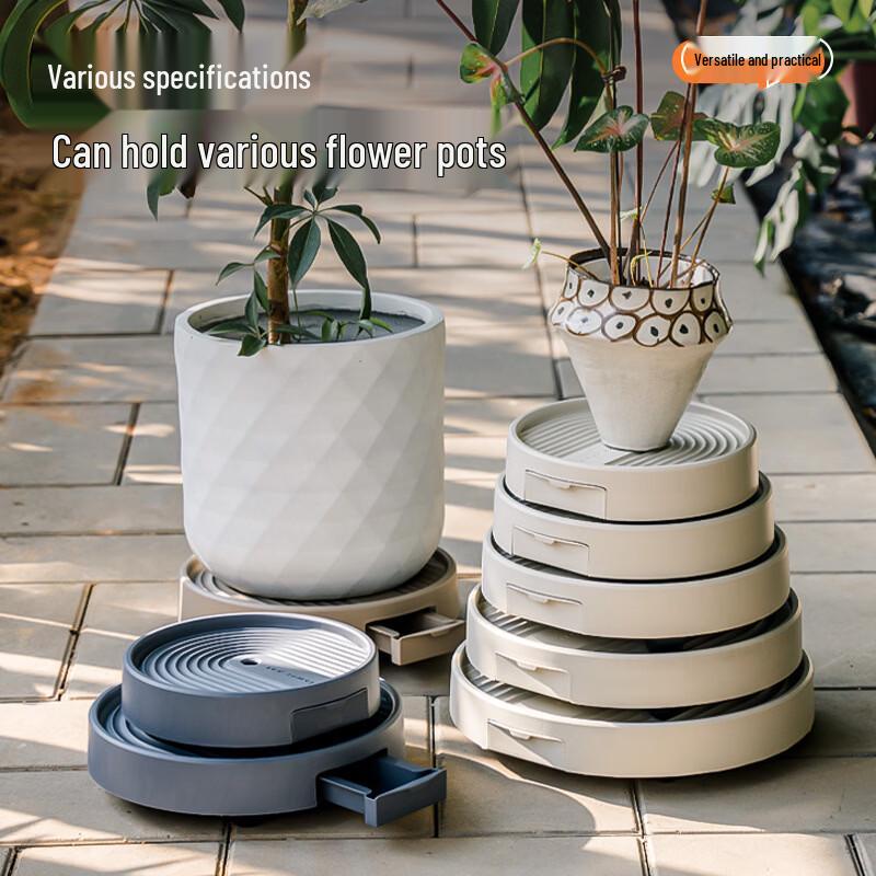 Mobile Round Plant Caddy