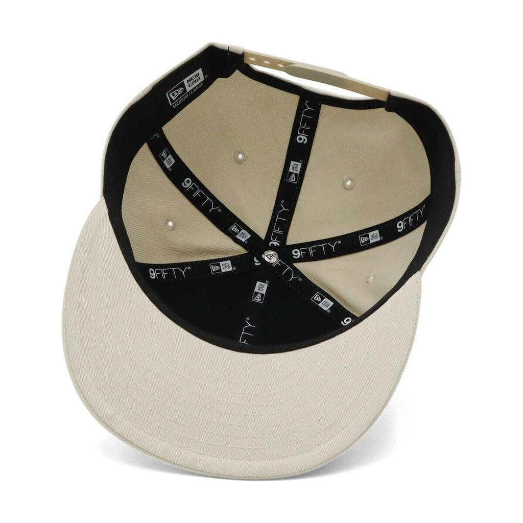 Cap Metal Plate ONSPOTZ Custom Made Schwarz 9Fifty Metal Plate [New Era] Stone/Matte M/L