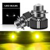 H7 CSP Laser Lens LED Fog Light Bulbs Turbo Fog Lamp 3000K yellow Car 12V T3,2pcs.