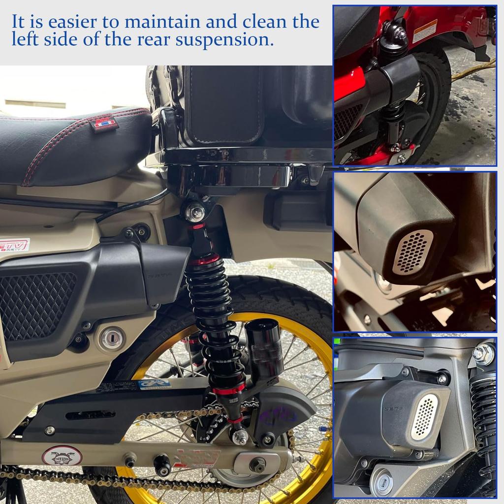 WOOGA Air Filter Guard Trim Cover Intake Box Clean Air Filter Cover Air Flow