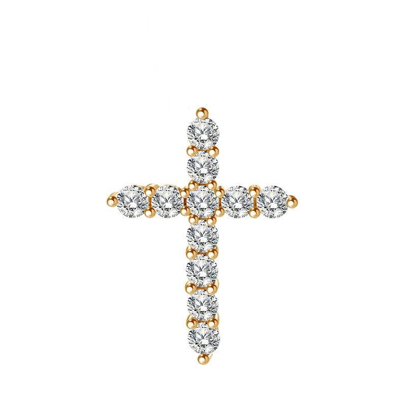 Hot-selling Cross Necklace for Women, Fashionable and Versatile Personality Pendant, Collarbone Chain, Neck Chain