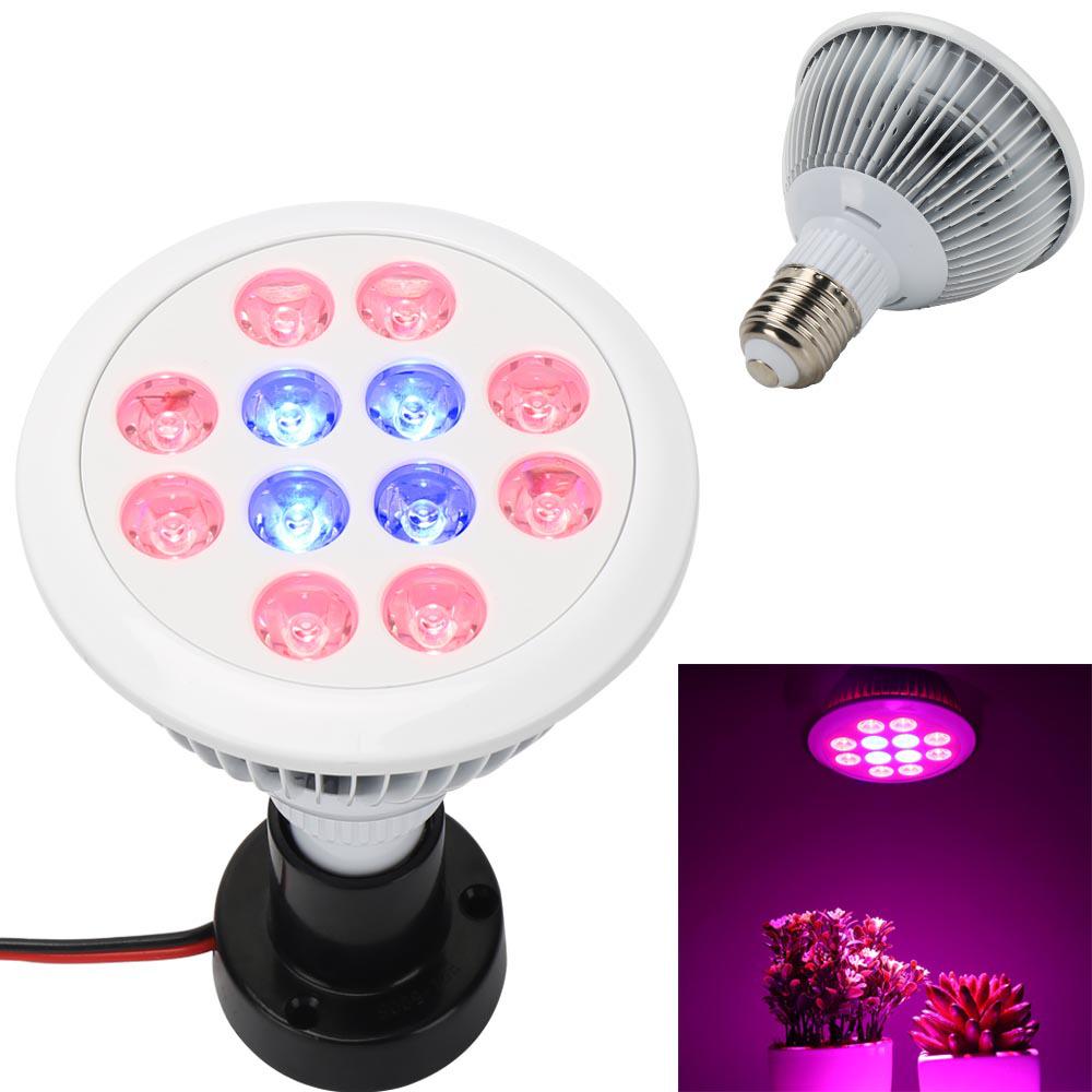 Lampa LED do uprawy E27 36W do sadzonek, owoców, warzyw, sukulentów i kwiatów w pomieszczeniach