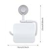 Waterproof Toilet Paper Holder ABS Material Suction Cup Toilet Paper Holder  Humid Environment