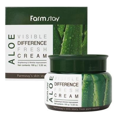 100g of Refreshing and Moist Aloe Moisturizing Cream That Wraps the Skin with NWQLMUVD