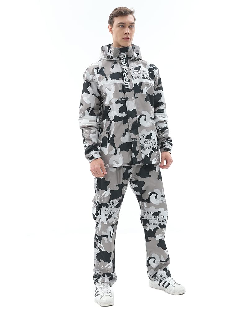 

Комплект дождевика для дождевика для дождя для поездок на работу или защиты в сезон дождей [TASOGARA] женский, мужской, комплект, унисекс, велосипеды,