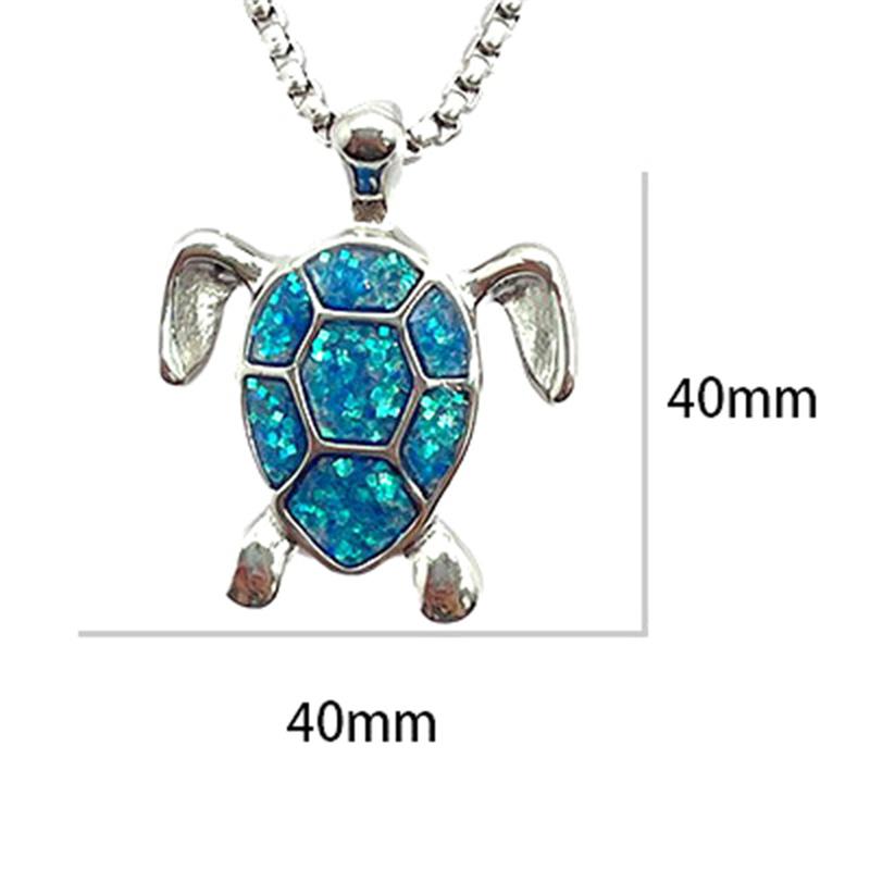 Colliers Pendentifs Tortue Simples Créatifs Pour Femmes Filles Polyvalents Exquis Mignons Accessoires de Bijoux Colliers Cadeaux
