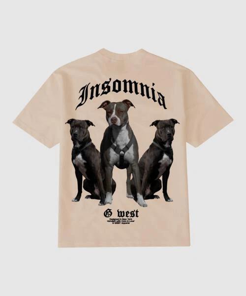 G West Oversized Pitbulltant Shirt : Gwppt9027 - 1 Colors XL