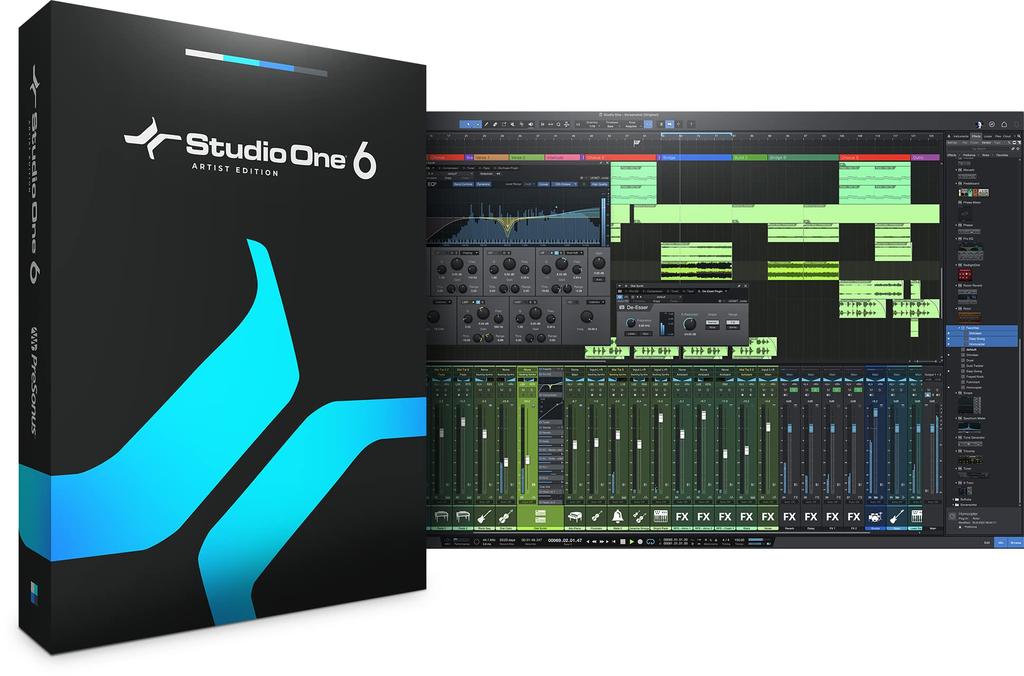 PreSonus Studio 24c Interface 24Bit 192kHz 2 Compatible Studio One Artist Bundle Audio/MIDI Input/Output USB-C
