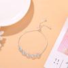 Korean Style Zircon Flower Bracelet for Women - Trendy, Simple, Personalized Design