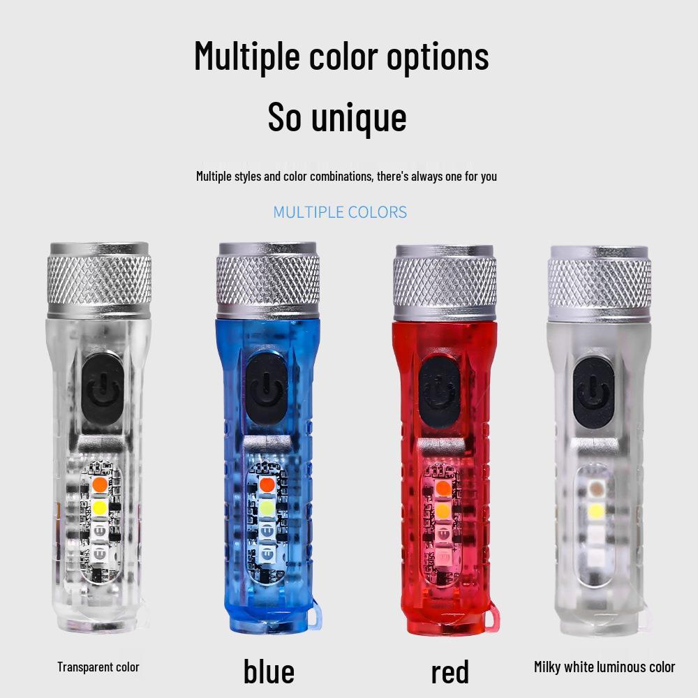 USB Rechargeable Mini Camping Lantern S11 - Magnetic Strong Light Flashlight