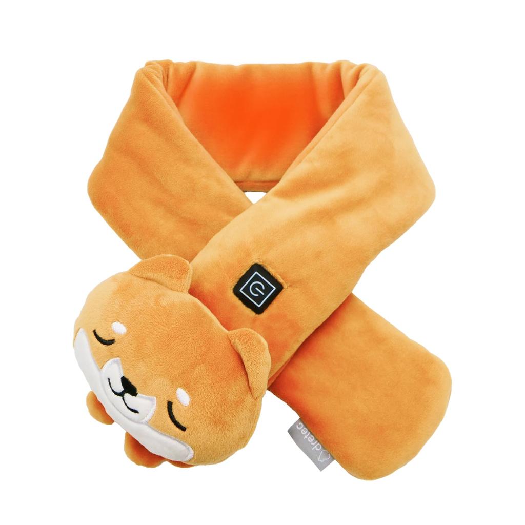 Dretec Shiba Inu Heated Scarf with Animal Motif