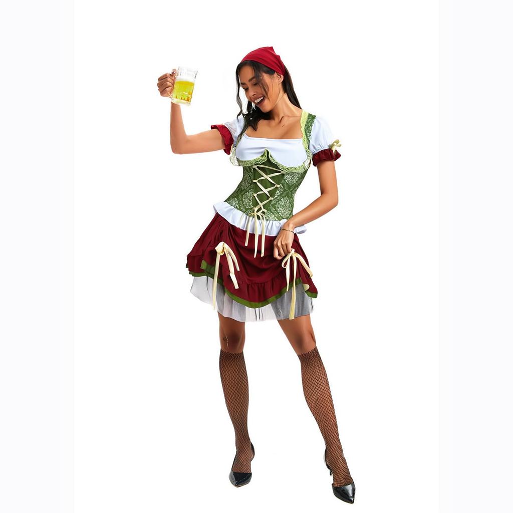 Women's Oktoberfest Costume Performance Costume Work Skirt Costume