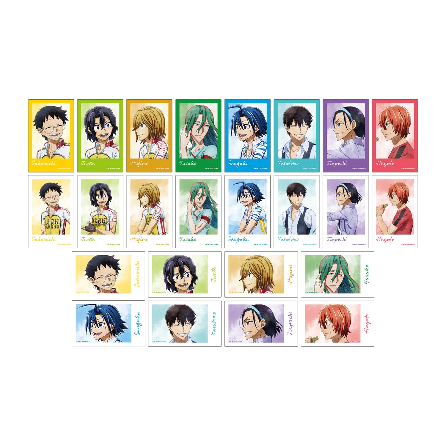 

Yowamushi Pedal LIMIT BREAK Оригинальная иллюстрация Аюми Торговые Иллюстрационные Карты Коробка из 24 вер.