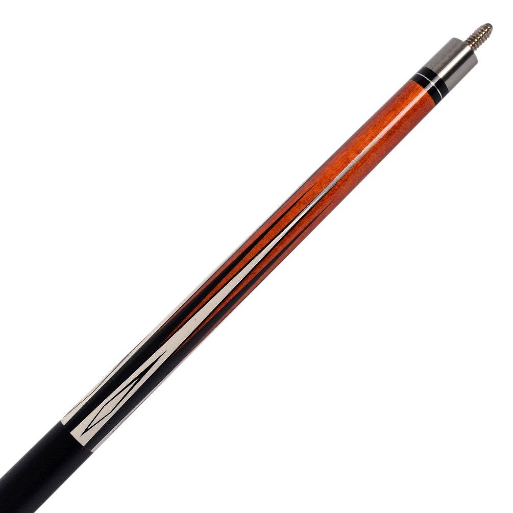 CUESOUL 58-inch 19oz 1/2 Jointed Maple Pool Cue Stick CSBK006