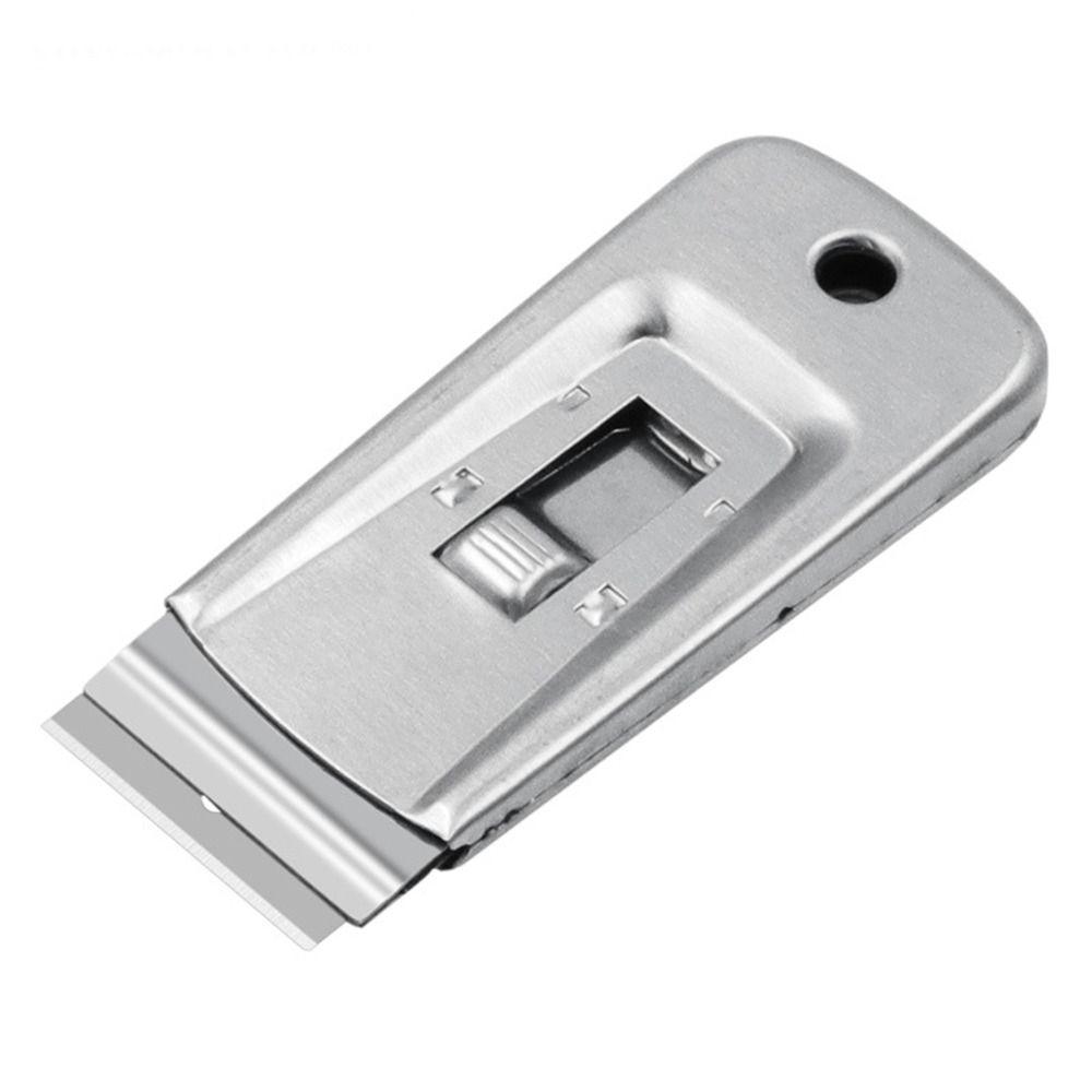 Single Edge Squeegee Stainless Steel Razor Scraper Multi-Purpose Scraper  Car Wrap Film