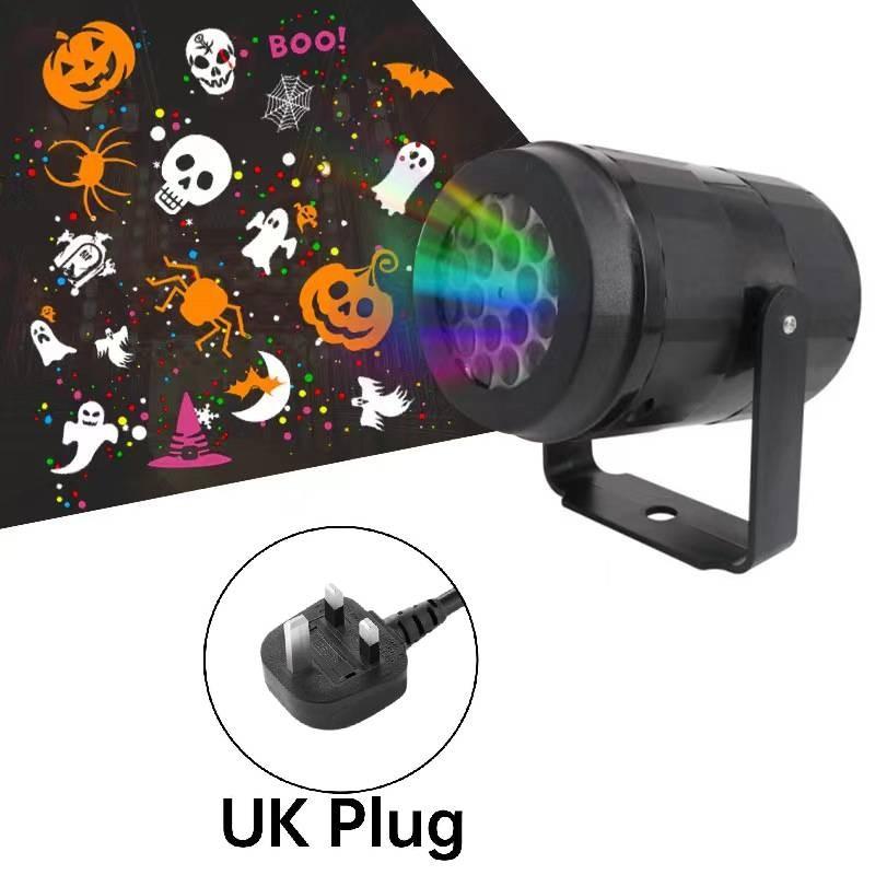 Christmas Lights Projector Xmas Party In Outdoor Snowflake Led Laser Lamp Usb