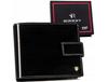 Large Leather Men's Wallet with Snap Closure - Rovicky