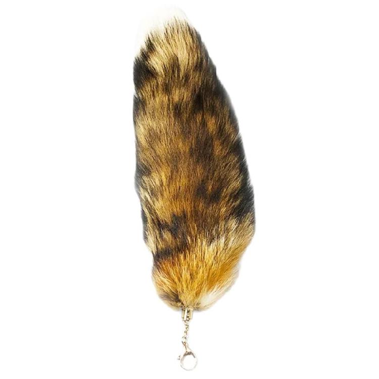 Plush Tail Charm Key Holder Keyring Pendant Decorations Purse Bag Charm