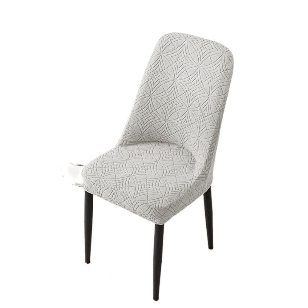 

Home Decoration Elastic Jacquard Chair Cover Soft Dustproof Seat Cover Thicker Universal Chair Cushion Home/office сірий