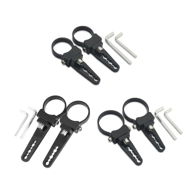 Para Suporte de Montagem Base de Suporte Suporte para Farol LED de Tubo de 1,5'' 1,75'' 2'' Suporte para Lanterna Traseira Spotlight Esportiva de Bicicleta