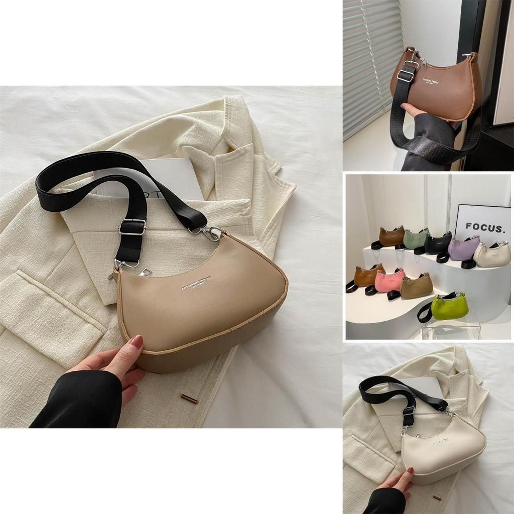 Trendy Street Style Pu Crossbody Bag Women's Fashionable Shoulder Bag