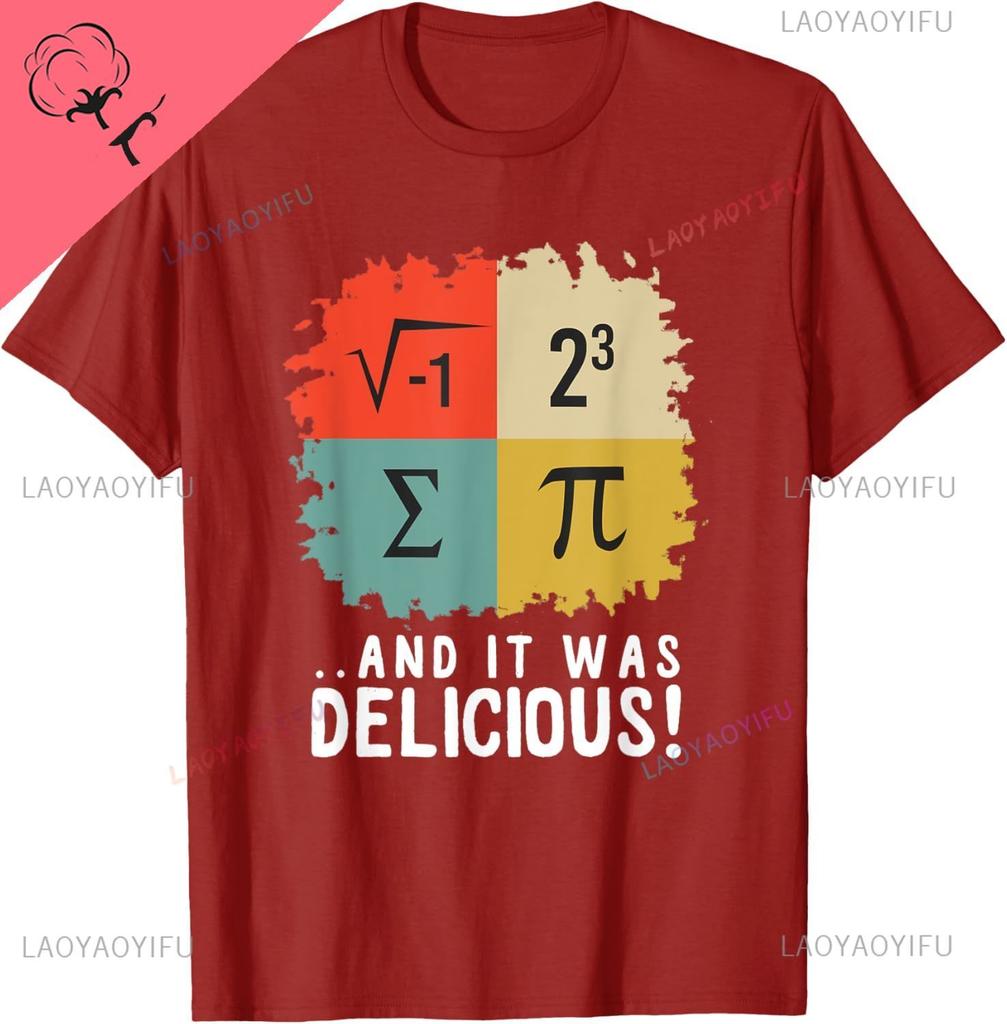 Koszulka Matematyka Śmieszne Równanie Algebraiczne Kocham Matematykę Oddychająca i Wygodna Koszulka Męska Harajuku dla Pary Camisas