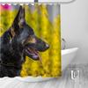 Benutzerdefinierte Deutscher Schäferhund Hund Duschvorhang MEHRERE GRÖSSEN Wasserdichtes Stoff Duschvorhang für Badezimmer Dekoration Dropshipping