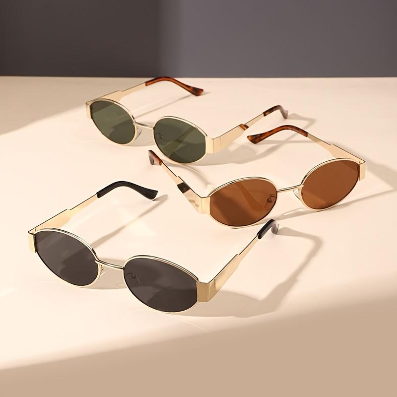 

3-Pack Unisex Vintage Casual Glasses Fashion Decorative Glasses