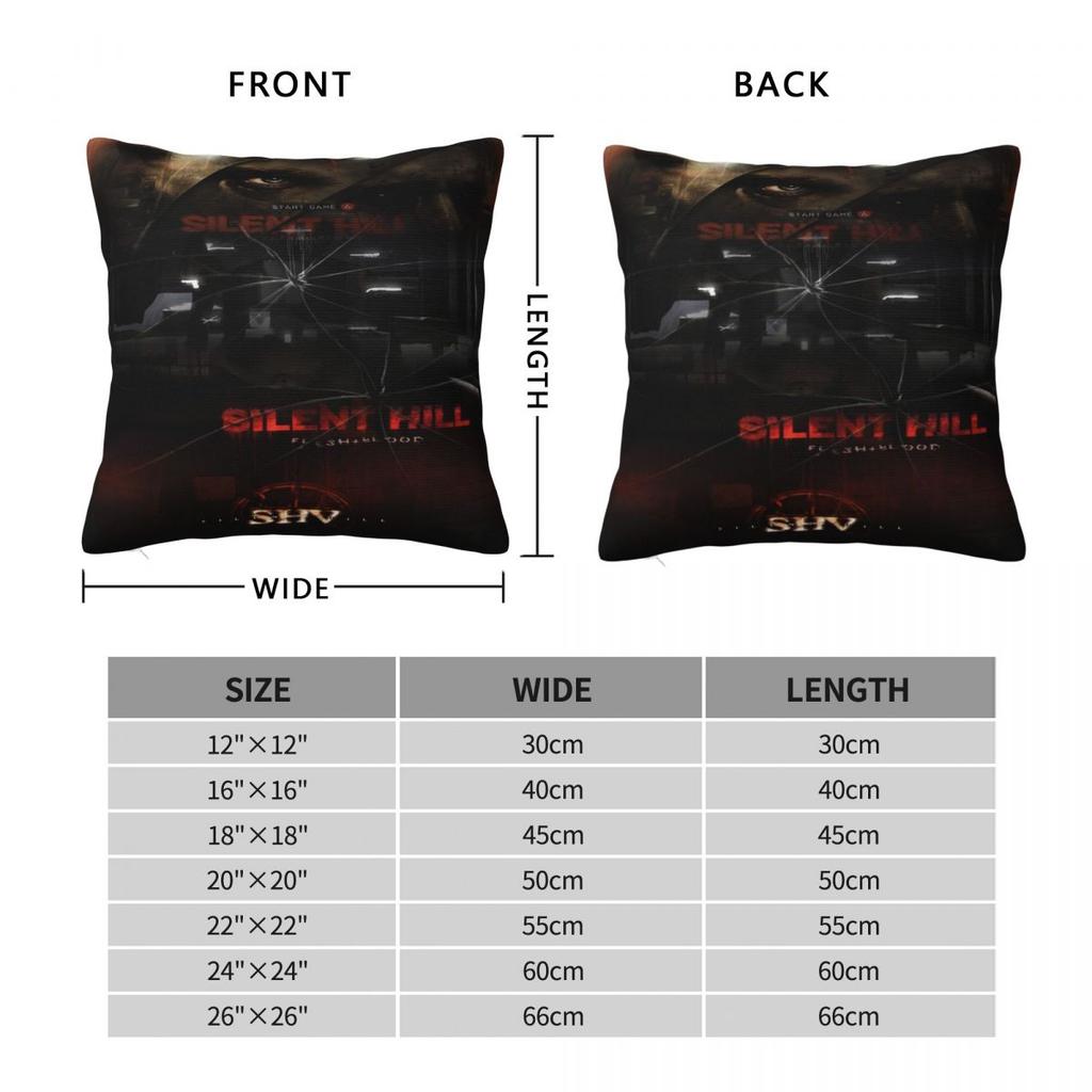 New Style Home Silent Hill F Horror Game 2025Decorations Pillowcase Merch Pillow Covers Zipper Multi-Size