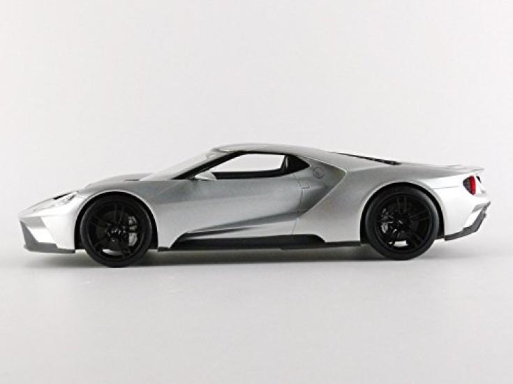 TOPSPEED Ford GT Chicago Auto Show Silver 1/18