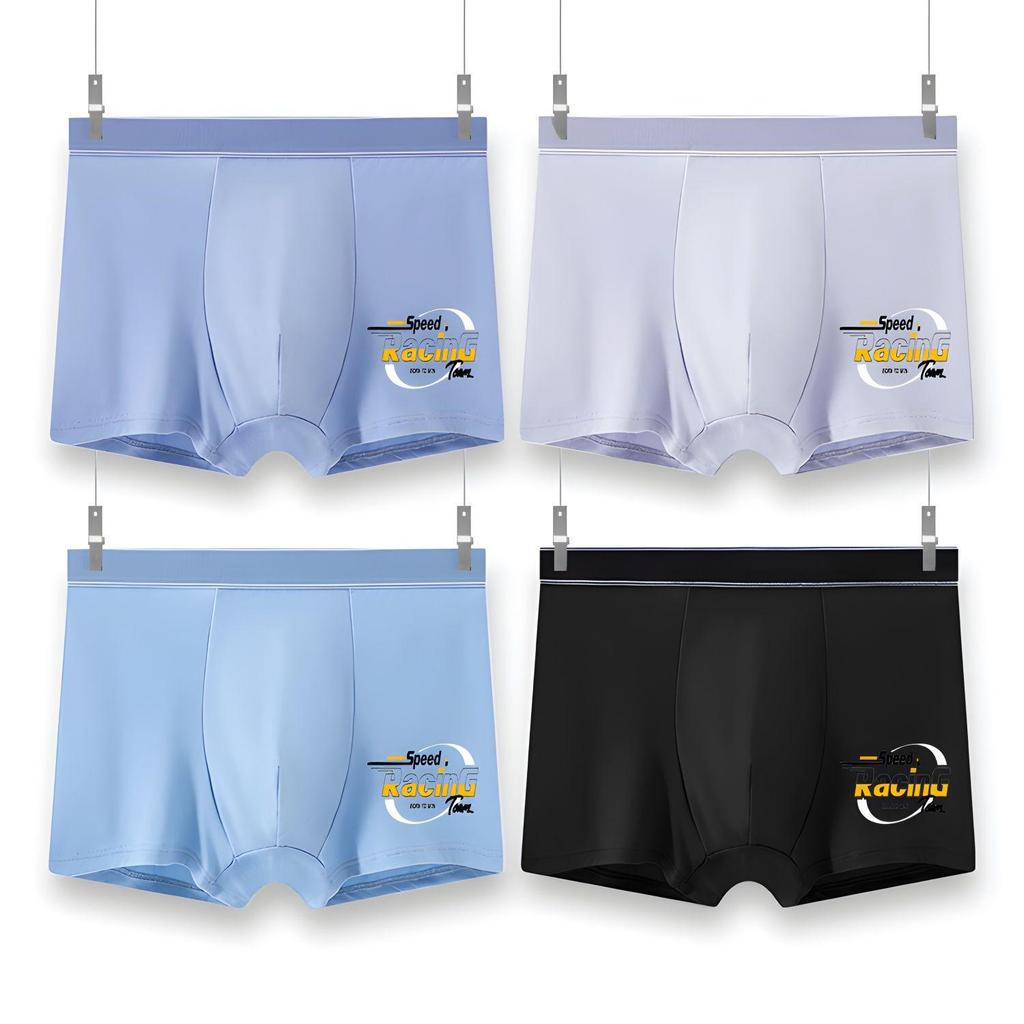 Plus Size Men's Year of the Rat Red Boxer Briefs