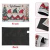 Christmas Doormat Merry Christmas Decorations for Home 2026 Navidad Natal Outdoor Floor Carpet Xmas Ornament New Year Gift 2026