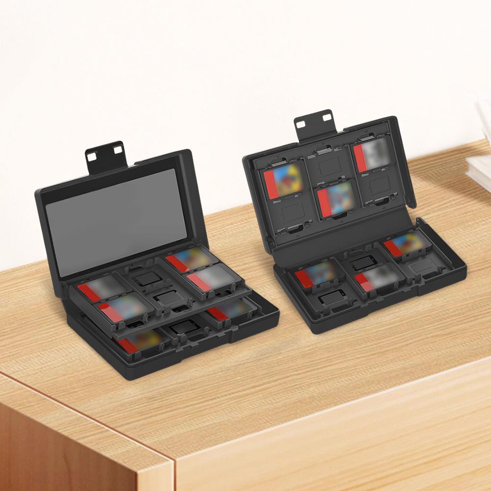 24 In 1 Game Card Hard Case ABS Game Card Storage Case Portable Storage Box Hard Shell Cover Box for Nintendo for Switch 2