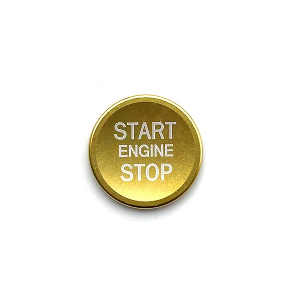 For  A4 A5 B9 B8 BT A7 C7 4GB Q5 8R Auto Engine Start Stop Push Button Cover Ignition Ring Decoration Car Accessories